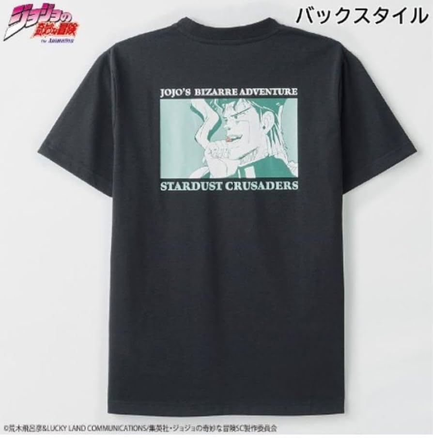 今だけ価格ジョジョの奇妙な冒険　Tシャツ　花京院　ポルナレフ　新品未使用　180 今だけ価格ジョジョの奇妙な冒険 Tシャツ 花京院 ポルナレフ
